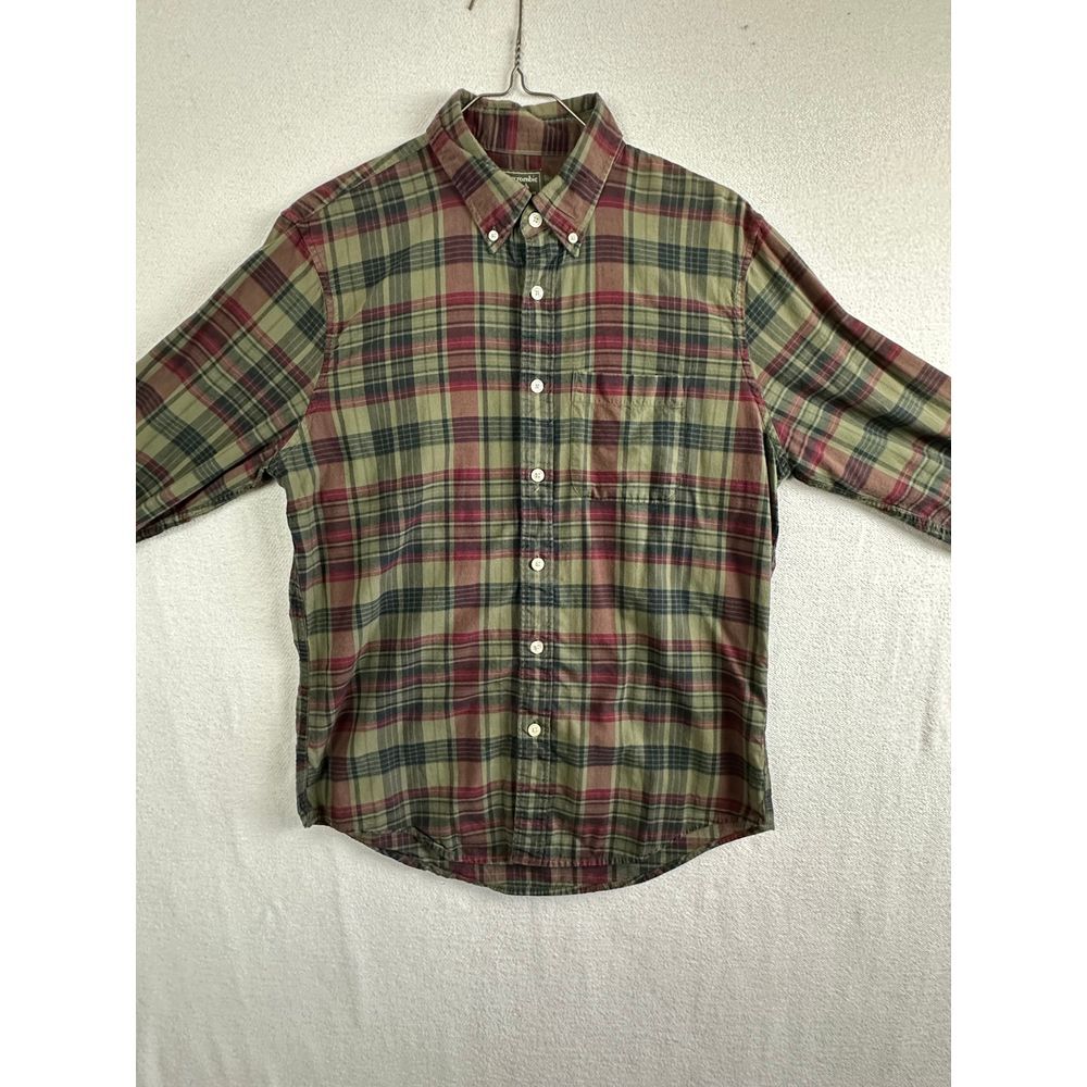 Abercrombie & Fitch Button Up Men's‎ Large Long Sleeve Flannel